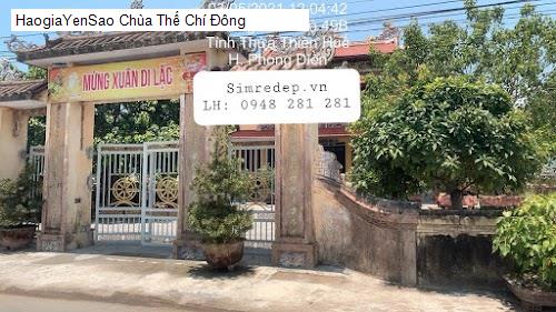 Danh Sách 10 Chùa, địa chỉ tâm linh tại Huyện Phong Điền Tỉnh Thừa Thiên Huế (Phần 3)