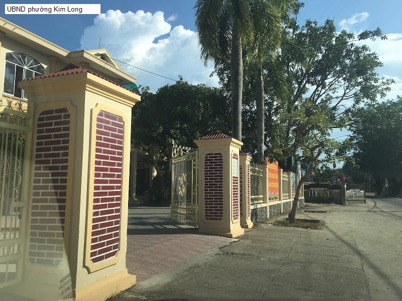 UBND phường Kim Long