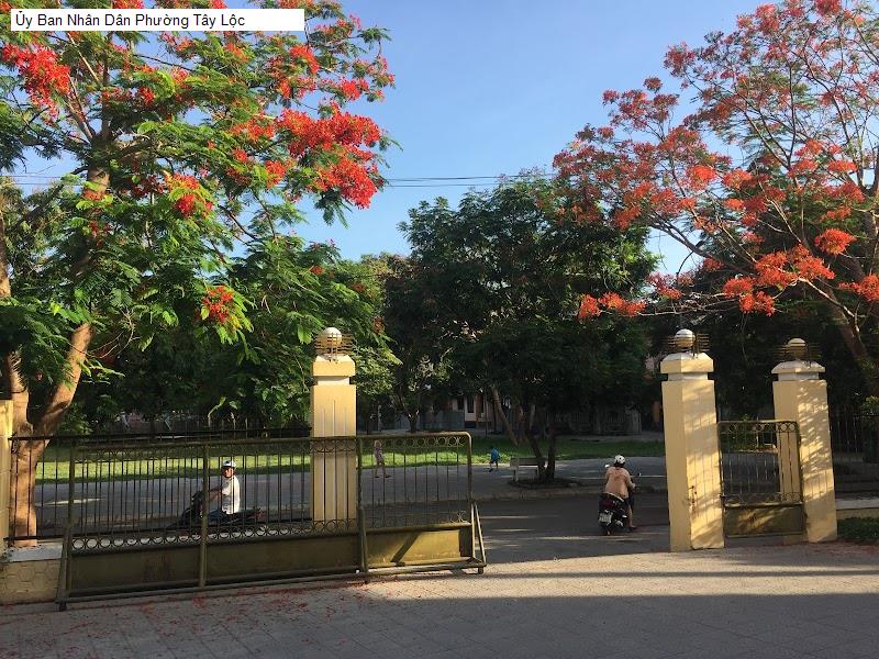 Ủy Ban Nhân Dân Phường Tây Lộc
