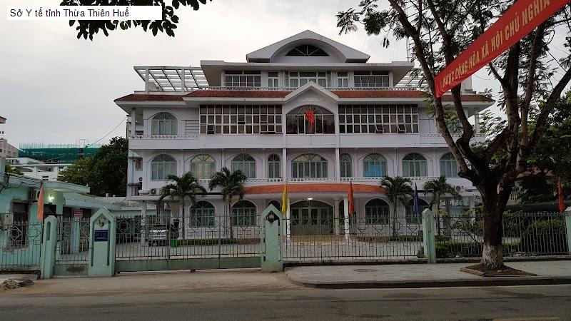 Sở Y tế tỉnh Thừa Thiên Huế