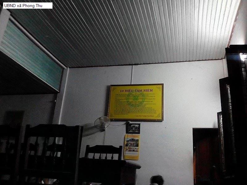 UBND xã Phong Thu