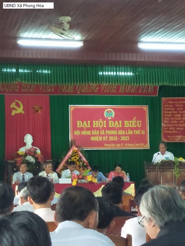 UBND Xã Phong Hòa
