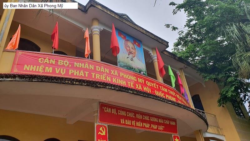 ủy Ban Nhân Dân Xã Phong Mỹ