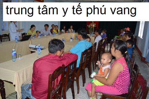 trung tâm y tế phú vang