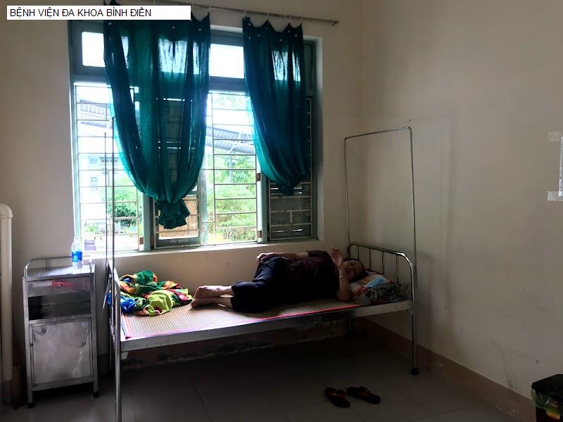 BỆNH VIỆN ĐA KHOA BÌNH ĐIỀN