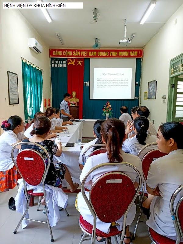 BỆNH VIỆN ĐA KHOA BÌNH ĐIỀN