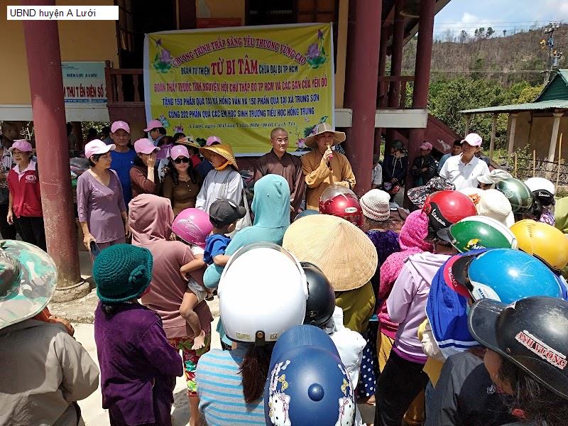 UBND huyện A Lưới