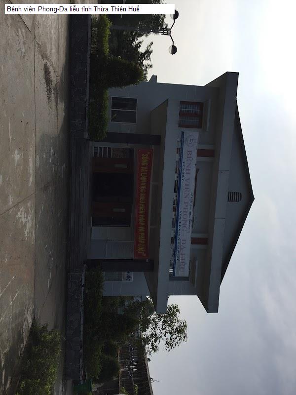 Bệnh viện Phong-Da liễu tỉnh Thừa Thiên Huế