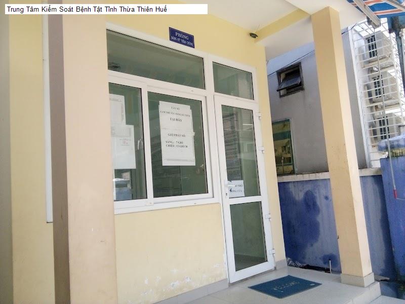 Trung Tâm Kiểm Soát Bệnh Tật Tỉnh Thừa Thiên Huế