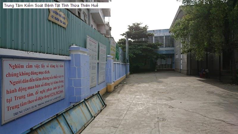 Trung Tâm Kiểm Soát Bệnh Tật Tỉnh Thừa Thiên Huế