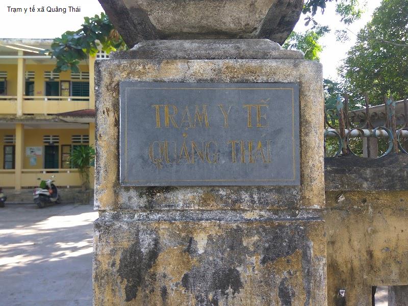 Trạm y tế xã Quảng Thái