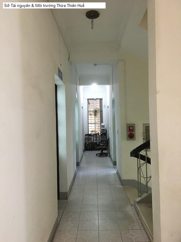 Sở Tài nguyên & Môi trường Thừa Thiên Huế