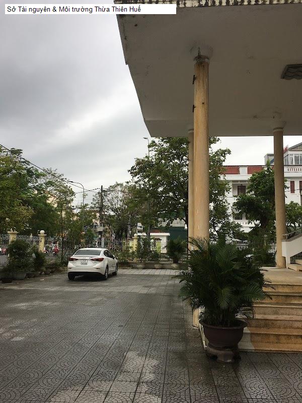 Sở Tài nguyên & Môi trường Thừa Thiên Huế