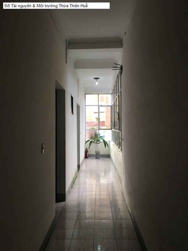 Sở Tài nguyên & Môi trường Thừa Thiên Huế