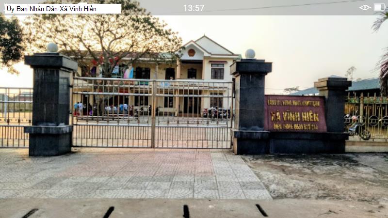 Ủy Ban Nhân Dân Xã Vinh Hiền